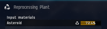 Copy reprocessing rate in-game